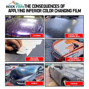 Vinilo para Envoltura de Autos <span class=keywords><strong>Color</strong></span> Morado Medianoche Bronceado con Destellos Naranja Diamante, Película de Vinilo para Envoltura de Autos Roja - Product Image 5