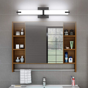 Worbest, espejo Led <span class=keywords><strong>de</strong></span> <span class=keywords><strong>baño</strong></span> negro mate moderno, luz <span class=keywords><strong>de</strong></span> pared, candelabro <span class=keywords><strong>de</strong></span> maquillaje, accesorios <span class=keywords><strong>de</strong></span> iluminación, espejo <span class=keywords><strong>de</strong></span> luz <span class=keywords><strong>de</strong></span> tocador <span class=keywords><strong>para</strong></span> <span class=keywords><strong>Baño</strong></span> - Product Image 5