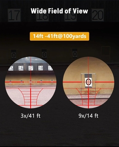 Combo ống ngắm CVLIFE EagleTalon 3-9x32 5 trong 1 với lưới chiếu sáng kép màu xanh lá cây tích hợp máy đo tầm xa - Product Image 4