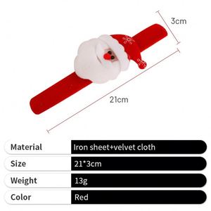 Pulsera de Aro con Diseño de Adornos Navideños para Niños, Regalo de Navidad 2024 - Product Image 3