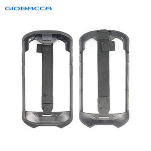 Étui de téléphone portable Zebra SG-TC5X-EXO1-01 Rouge PVC Étanche Pare-chocs Sangle de main Protection pour TC51 TC510K TC56 TC52 - Product Image 1