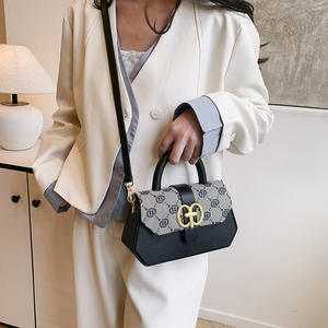 Sac à main tendance pour femmes, nouveau sac à bandoulière vintage imprimé patchwork, luxe léger, polyvalent, pour femmes - Product Image 6