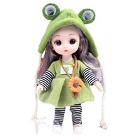 Ensemble de poupées articulées en vinyle à 8 points, Molly Girl, 17 cm, poupée articulée fantaisie, boîte blanche