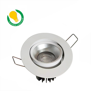 Beste Marke 8-20W <span class=keywords><strong>GOSUN</strong></span> COB Einbau-LED-Strahler Modernes Design Warmweiß CCT Aluminiumgehäuse IP44 TRIAC Dimmbar UGR 8-12 für - Product Image 1