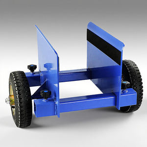 รถเข็นไม้อัดสองล้อคุณภาพสูงระดับอุตสาหกรรม รับน้ำหนักได้ 600 ปอนด์ พร้อมยางกันลื่นปรับได้และขนย้ายสะดวก - Product Image 1