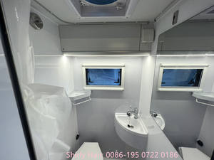 ISUZU 4x2 Motorhome RV Tourintruck Outdoor Mobiletruck Operación manual Fibra de vidrio Viajes al aire libre Transmisión manual Motocicleta - Product Image 6