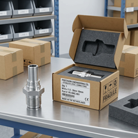 Pièces moulées sur mesure en acier inoxydable, services de fabrication d'adaptateurs filetés usinés avec précision par CNC