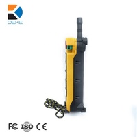Télécommande RF à bouton-poussoir à code fixe 20V-500V 315MHz pour grue, portée 100m et étanche, pour palan électrique