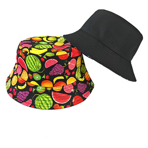 Chapeaux Bob Réversibles en Gros, Double Face, Pliables, Imprimés, Chapeaux de Soleil, Casquettes de <span class=keywords><strong>Pêcheur</strong></span> pour Activités de Plein Air, Voyage, Randonnée, Plage - Product Image 2