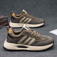 Chaussures décontractées pour hommes, antidérapantes, respirantes, avec logo personnalisé, style marche, fabriquées par le fabricant