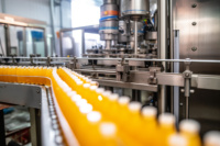 Ligne de production de jus automatique 3-en-1 12000 BPH à contrôle de précision et économie d'énergie, avec rinçage, remplissage et capsulage – Équipement clé en main