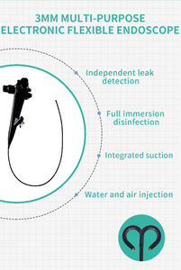 Gastroscopia Electrónica y <span class=keywords><strong>Enteroscopia</strong></span> Electrónica para Mascotas con Endoscopio Rígido con Canal de Trabajo - Product Image 5