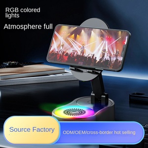 Soporte de Carga Inalámbrico para Teléfono Móvil con Inducción, Novedad Transfronteriza 2025, para Altavoz, Escritorio, con Aviso de <span class=keywords><strong>Voz</strong></span> y Audio en Vivo - Product Image 3