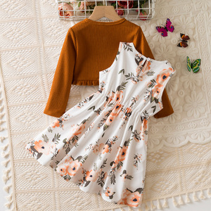 Nouvelle Robe d'été pour Filles à Bretelles en Tulle, Broderie Florale, Manches Volantes, Jupe Princesse Moelleuse, Vente en Gros Personnalisée, Tenue de Fête pour Enfants - Product Image 5