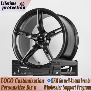 Ruedas forjadas 17-26 pulgadas satén negro 5 radios llantas de aleación ligera para <span class=keywords><strong>Ferrari</strong></span> 458 488 F8 Tributo CaliforniaTSupercarPerformance - Product Image 1