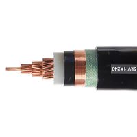 6kV 11kV 15kV Mittelspannungskabel MV 3x50 70 95 120 150 185 240mm Kupfer/XLPE/PVC/STA/PVC Direktverlegbares Stromkabel