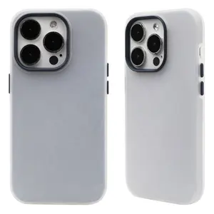 Accesorios para celulares 2 en 1 funda de teléfono de moldeo por inyección para Celulares para iPhone 13 14 15 fundas de celulares para teléfonos móviles