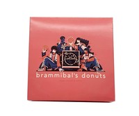 Boîte à donuts biodégradable en carton, boîtes de boulangerie en papier, impression personnalisée, boîte à beignets