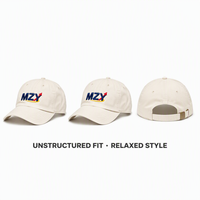 Casquette de mariage personnalisée non structurée en coton 100% brodée avec des fils d'or et d'argent pour la mariée et le marié