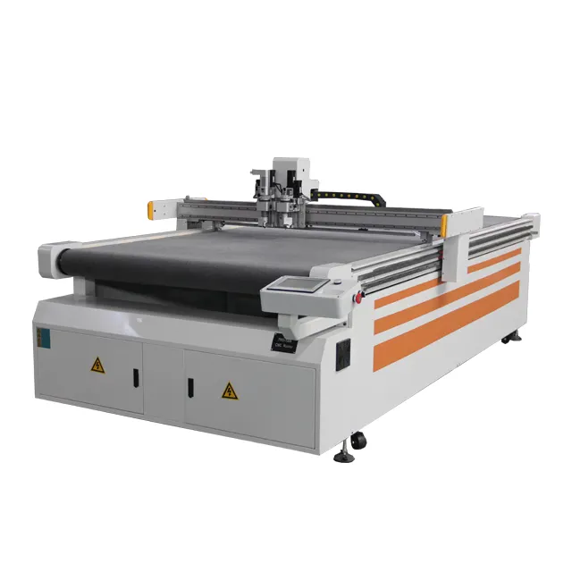 automatic computerized apparel garment textile cnc vibrating round knife cutting machine in cloth cutting machines