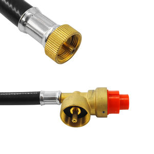 Vanne régulatrice de pression moyenne 1 LB avec tuyau pour cuisinière à <span class=keywords><strong>gaz</strong></span> butane portable, convertisseur de <span class=keywords><strong>bouteille</strong></span> d'un kilogramme - Product Image 3