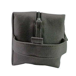 Custom Waterproof Waxed Canvas Toiletry Bag Travel Cosmetic <strong>Pouch</strong> <strong>for</strong> <strong>Men</strong> - Product Image 5