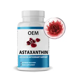 OEM अंटार्कटिक क्रिल्ल तेल 2000 mg 120 Softgels के साथ डीएचए ओमेगा-3 Astaxanthin पूरक लाल क्रिल्ल से Sourced