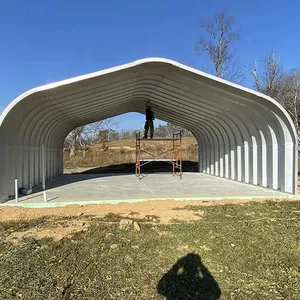 LS1000-680 mesin gabungan sekrup atap lengkungan pembengkokan lini produksi bangunan Quonset - Product Image 1