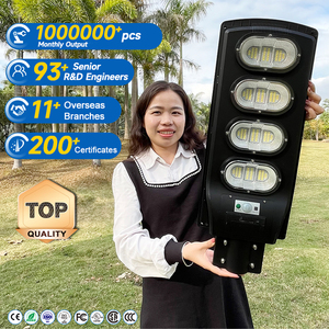 Alltop החדש דגם ip65 עמיד למים חיצונית 50w 100w 150w 200w 250w 300w labs כל אחד הוביל אור רחוב סולארית - Product Image 1