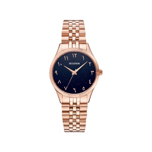 Montre à quartz personnalisée avec logo privé, cadran arabe, montre de luxe pour femmes, étanche, personnalisation d'éléments arabes - Product Image 4