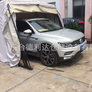 Delida Car Canopy 2x3m Zinc Plated Cloth Outdoor Mobile Folding Parking Awning For Vehicle Cover - Product Image 3