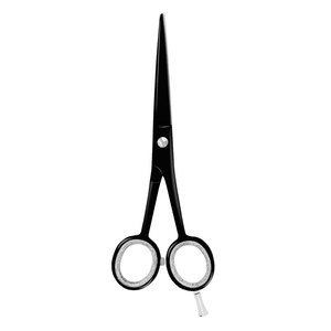 กรรไกรตัดผมมือขวา สแตนเลสอย่างดี คมกริบ ด้ามจับยางตรง คุณภาพสูง - Product Image 4