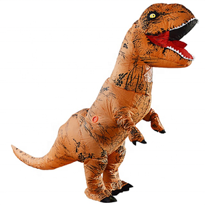 Offre Spéciale Polyester <span class=keywords><strong>gonflable</strong></span> <span class=keywords><strong>dinosaure</strong></span> Cosplay mascotte <span class=keywords><strong>Costume</strong></span> Halloween fête <span class=keywords><strong>de</strong></span> noël événement Costumes pour enfants adultes - Product Image 4