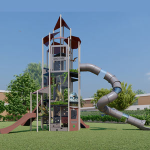 Ensemble de balançoires pour enfants en plastique, jeux de parc d'attractions, vente en gros en Chine - Product Image 1