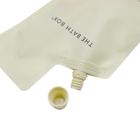 Vente en gros personnalisé 34oz de voyage détergent liquide pour les mains savon eau sac d'emballage pour savon pochette à bec en plastique rechargeable