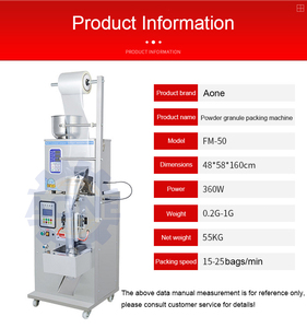 Machine de fabrication de petits sacs en plastique pour thé, granulés, épices, poudre, vis, aliments, avec fonction de pesage et d'emballage - Product Image 2