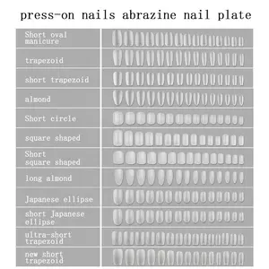 Ingrosso nuovo stile 0.2MM acrilico antigraffio per unghie lunghe unghie finte