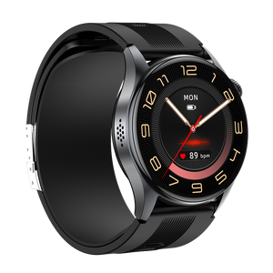 Montre connectée <span class=keywords><strong>S200</strong></span> avec pompe à air, moniteur de santé (tension artérielle, ECG, température corporelle), fonction SOS, appels Bluetooth et suivi sportif - Product Image 5