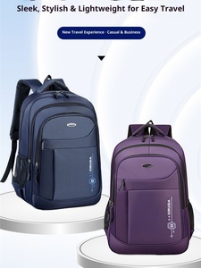 Nouveau sac à dos d'affaires unisexe, loisirs de plein air, voyage, 36-55L, sac d'<span class=keywords><strong>ordinateur</strong></span> pour <span class=keywords><strong>étudiant</strong></span>s, léger, Oxford, bandoulière incurvée - Product Image 5