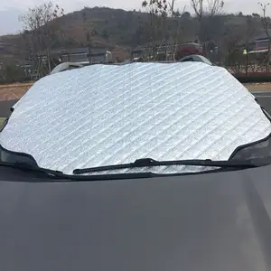 Couverture de fenêtre magnétique imperméable pour pare-soleil, garde la voiture au frais, pare-brise d'été, neige, glace, protection d'essuie-glace en hiver