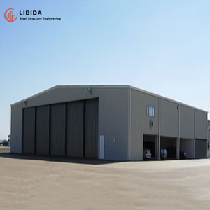 <span class=keywords><strong>Hangar</strong></span> d'aviation de structure en acier de <span class=keywords><strong>prix</strong></span> usine direct avec l'entrepôt de structure en acier de portes faites sur commande - Product Image 4