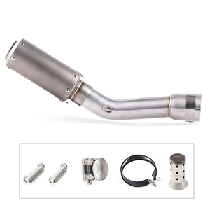 Système d'échappement de moto, silencieux d'échappement à glissière pour Yamaha <span class=keywords><strong>FZ1</strong></span> FZ1N FZ1000 2006 à <span class=keywords><strong>2015</strong></span>, tuyau de liaison intermédiaire d'échappement de moto - Product Image 4