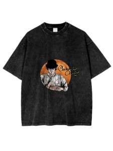 Camisetas Unisex Lavadas y Envejecidas con Estampados Digitales por Transferencia Térmica de "A <span class=keywords><strong>Clockwork</strong></span> <span class=keywords><strong>Orange</strong></span>" en Todas las Tallas - Product Image 4