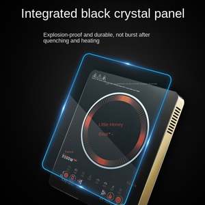 High-Power Solar <b>Electric</b> 6 <b>Burners</b> Induction Cooker Touch Screen 8th Gear Energy-Saving Waterproof 1000-1999W Built-In - Product Image 2