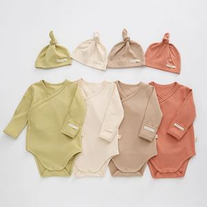 Tutina Primaverile per Neonati 0-3 Anni, Set di <span class=keywords><strong>Abbigliamento</strong></span> in Cotone a Maniche Lunghe per Bambini, 2 Pezzi - Product Image 2