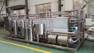 Machine de pasteurisation tubulaire 1000L pour ligne de production laitière, usine de traitement du lait, pasteurisateur UHT 2000L pour vinaigrette - Product Image 4