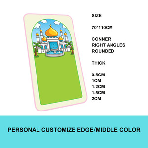 (CHKAME) Blank White Memory Foam Sublimation <strong>Matt</strong> for <strong>Prayer</strong> Carol Fleeces Face - Product Image 6