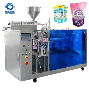 Automatic Laundry Liquid Shampoo Premade Bag Packing Machine