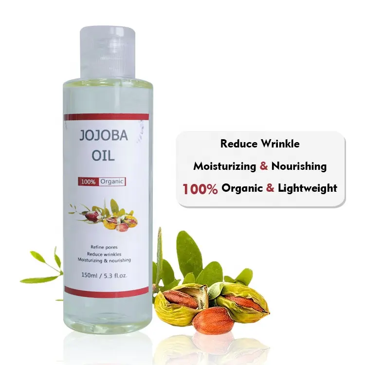 थोक गर्म बिक्री Whitening मॉइस्चराइजिंग विरोधी ऑक्सीडेंट शुद्ध के लिए Jojoba तेल शरीर की मालिश तेल Jojoba तेल