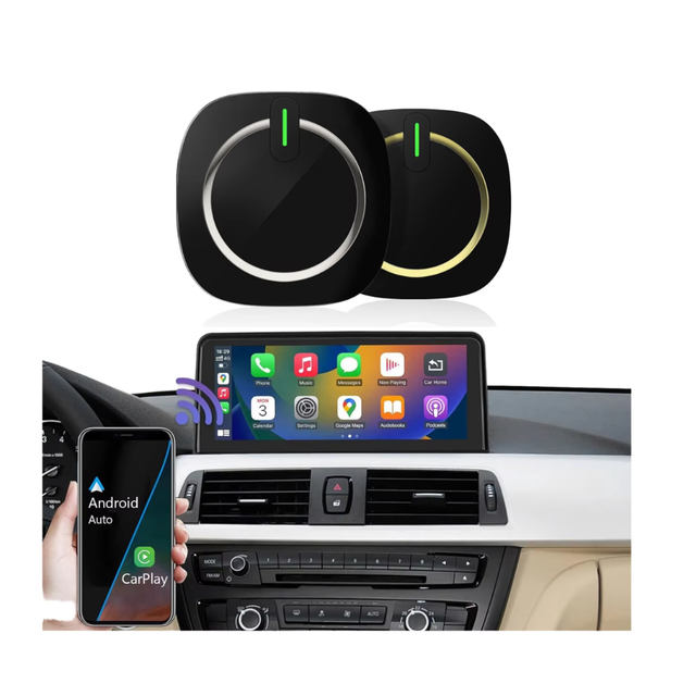 Wireless Carplay Android Auto Adapter Ai Box Discovery Sport netflix Compatible Adaptateur Bmws Adaptador for bmw Id9 X5 X6 X7